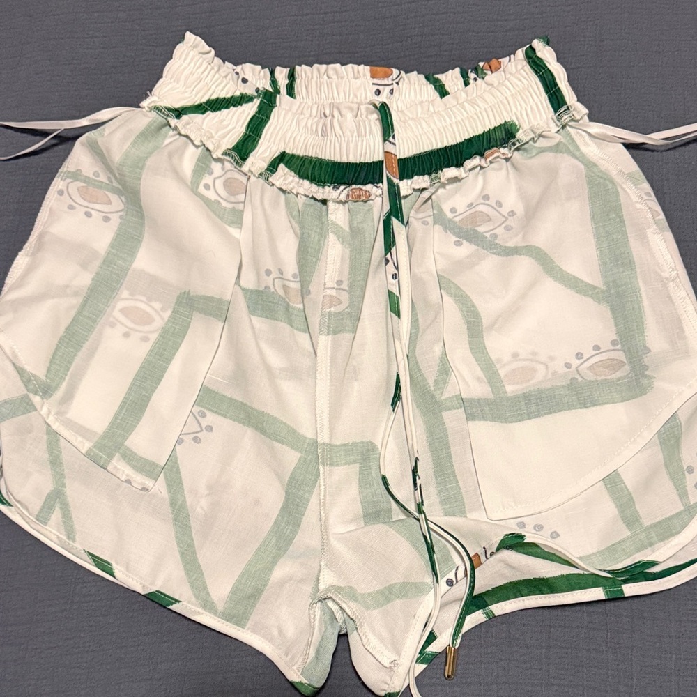 Commense Print Drawstring Shorts NWOT S - Picture 6 of 11